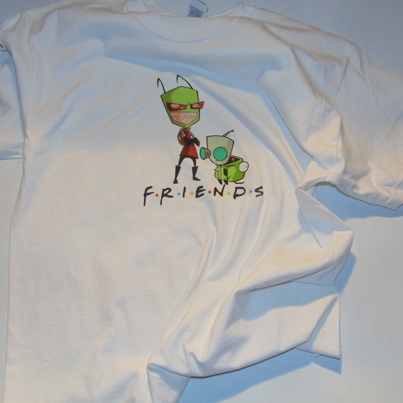 Forever 21 Invader Zim friends T-shirt - Picture 1 of 7